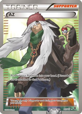 XY  Phantom Forces  117/119 AZ (117 Full Art)  - Holofoil - Ultra Rare