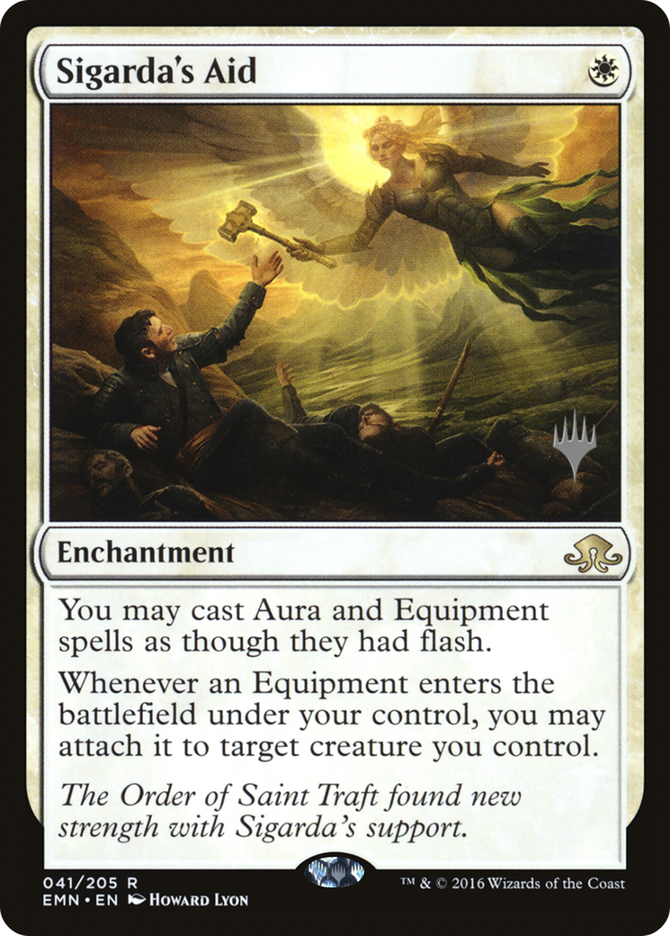 Eldritch Moon Promos - (PPM21-041) - Sigarda's Aid Foil