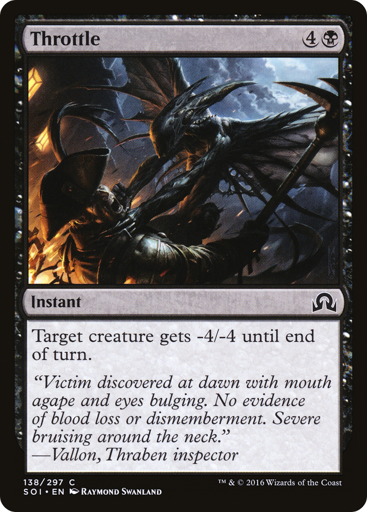 Shadows over Innistrad - (SOI-138) - Throttle Foil