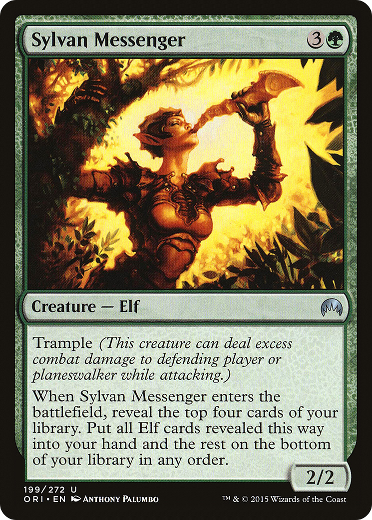 Magic Origins - (ORI-199) - Sylvan Messenger