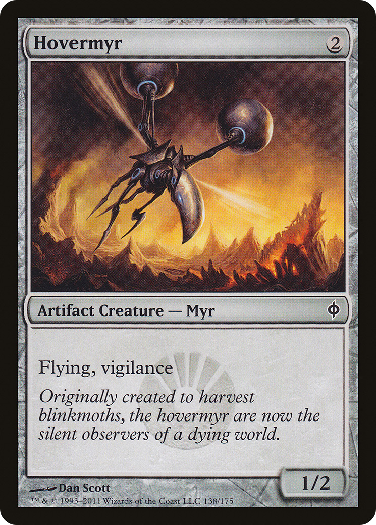 New Phyrexia - (NPH-138) - Hovermyr Foil