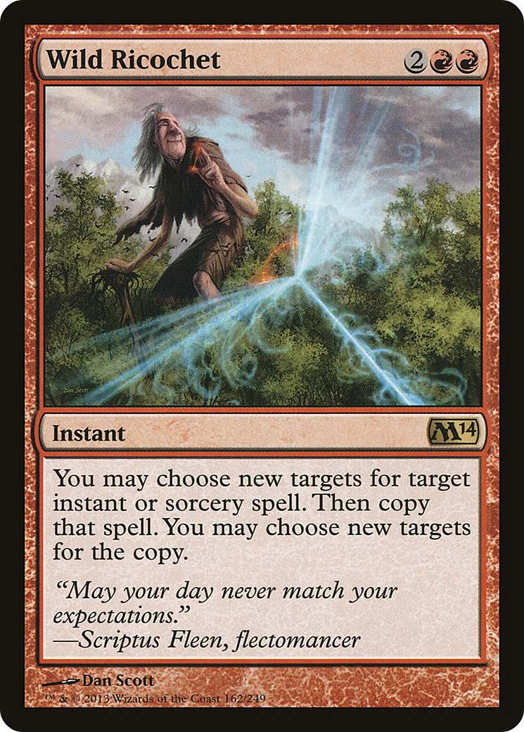 Magic 2014 - (M14-162) - Wild Ricochet Foil