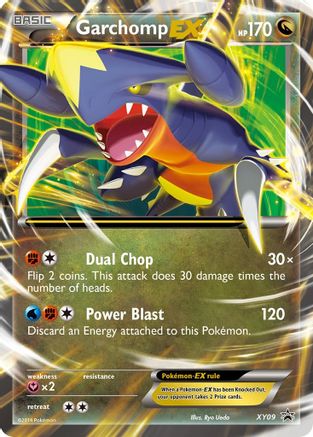 XY Promos  XY09 Garchomp EX  - Holofoil - Promo