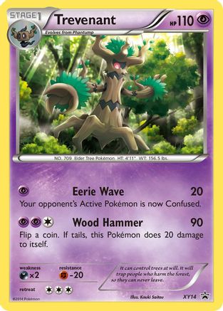 XY Promos  XY14 Trevenant  - Holofoil - Promo