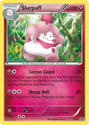 XY Promos  XY15 Slurpuff  - Holofoil - Promo
