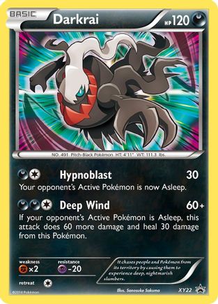 XY Promos  XY22 Darkrai  - Holofoil - Promo
