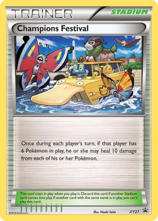 XY Promos  XY27 Champions Festival  - Holofoil - Promo