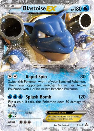 XY Promos  XY30 Blastoise EX  - Holofoil - Promo