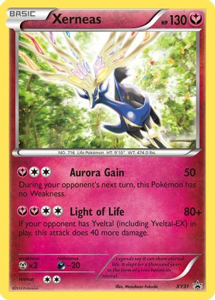 XY Promos  XY31 Xerneas  - Holofoil - Promo