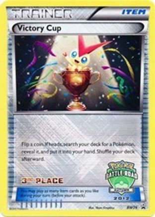 Black and White Promos  Victory Cup - BW29 (Battle Road Autumn 2012) [3rd Place]  - Holofoil - Promo