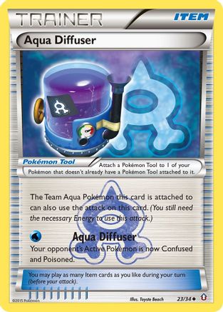 Double Crisis  023/34 Aqua Diffuser  - Uncommon