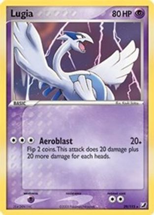 Deck Exclusives  029/115 Lugia  - Holofoil - Holo Rare