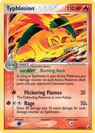 Deck Exclusives  017/115 Typhlosion  - Rare
