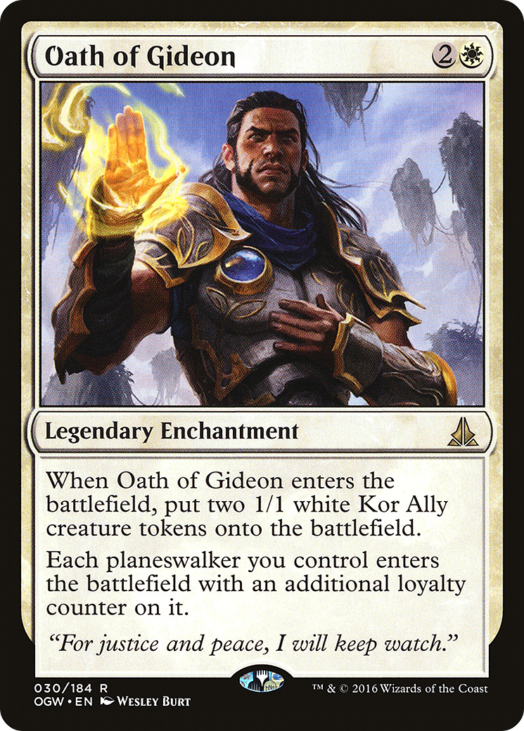 Oath of the Gatewatch - (OGW-030) - Oath of Gideon