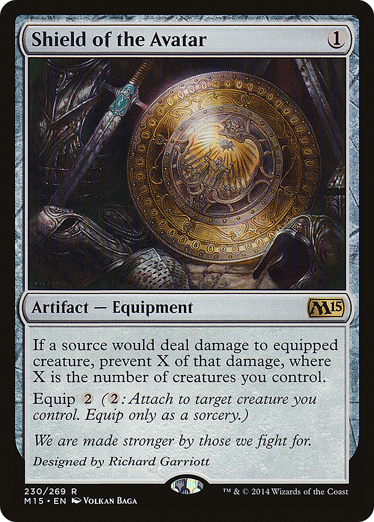 Magic 2015 - (M15-230) - Shield of the Avatar
