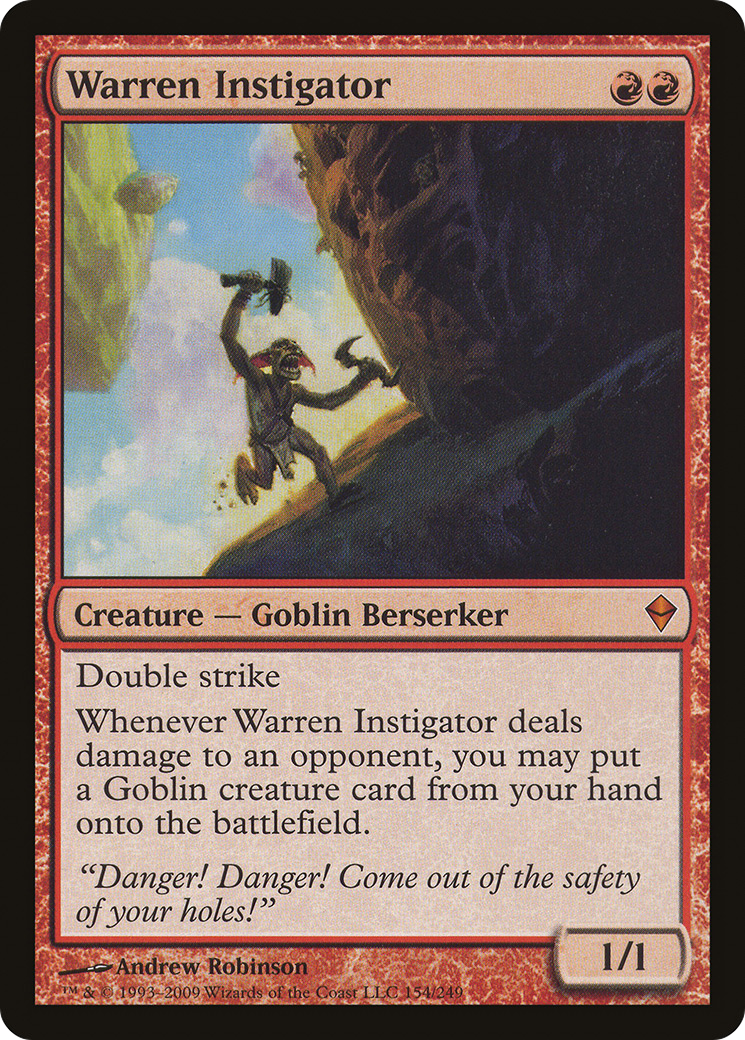 Zendikar - (ZEN-154) - Warren Instigator Foil