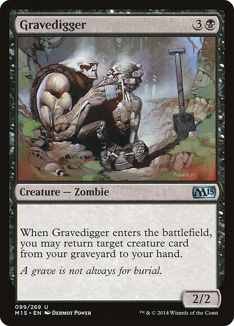 Magic 2015 - (M15-099) - Gravedigger