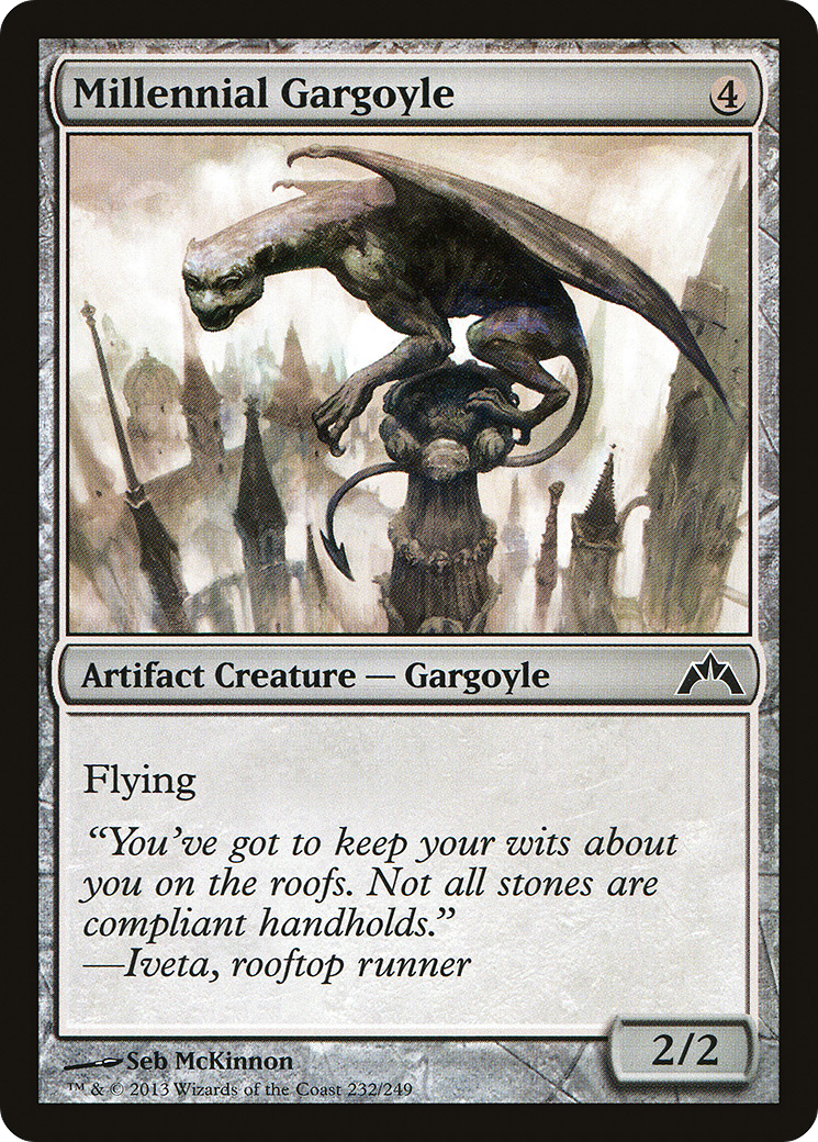 Gatecrash - (GTC-232) - Millennial Gargoyle Foil