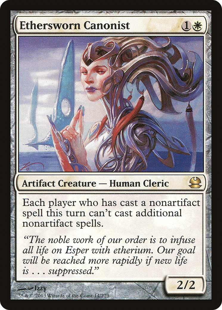 Modern Masters - (MMA-014) - Ethersworn Canonist