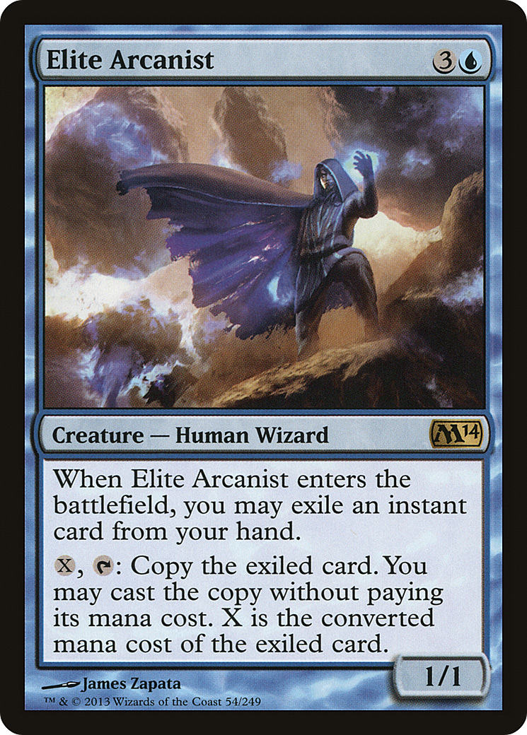 Magic 2014 - (M14-054) - Elite Arcanist Foil