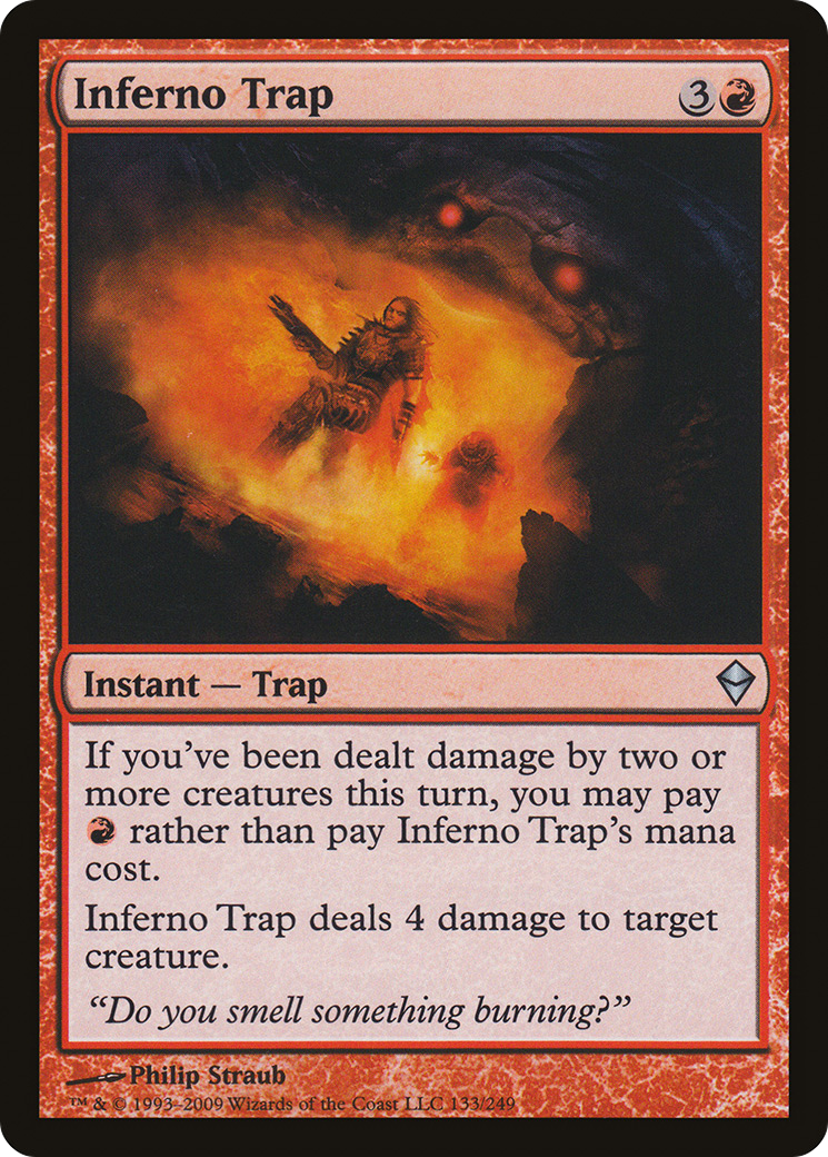 Zendikar - (ZEN-133) - Inferno Trap