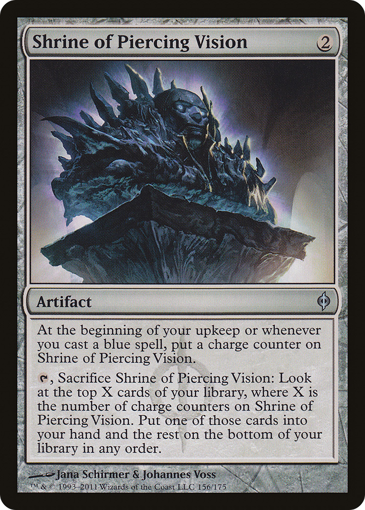 New Phyrexia - (NPH-156) - Shrine of Piercing Vision Foil