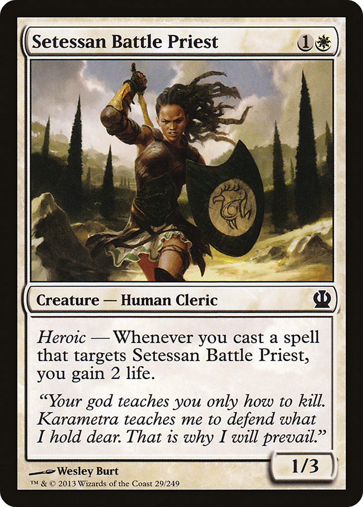 Theros - (THS-029) - Setessan Battle Priest