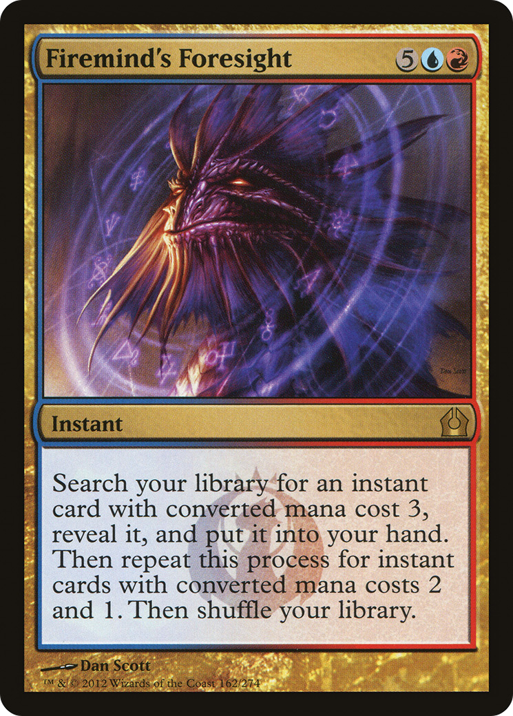 Return to Ravnica - (RTR-162) - Firemind's Foresight
