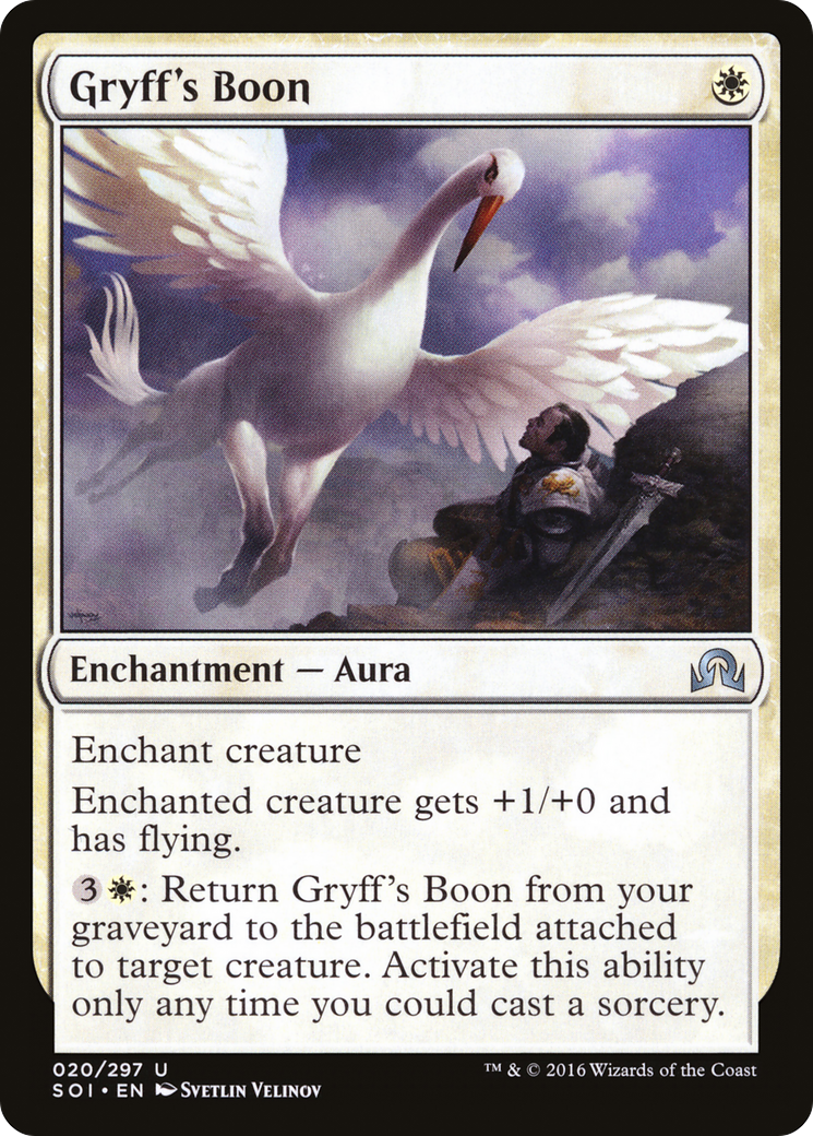 Shadows over Innistrad - (SOI-020) - Gryff's Boon