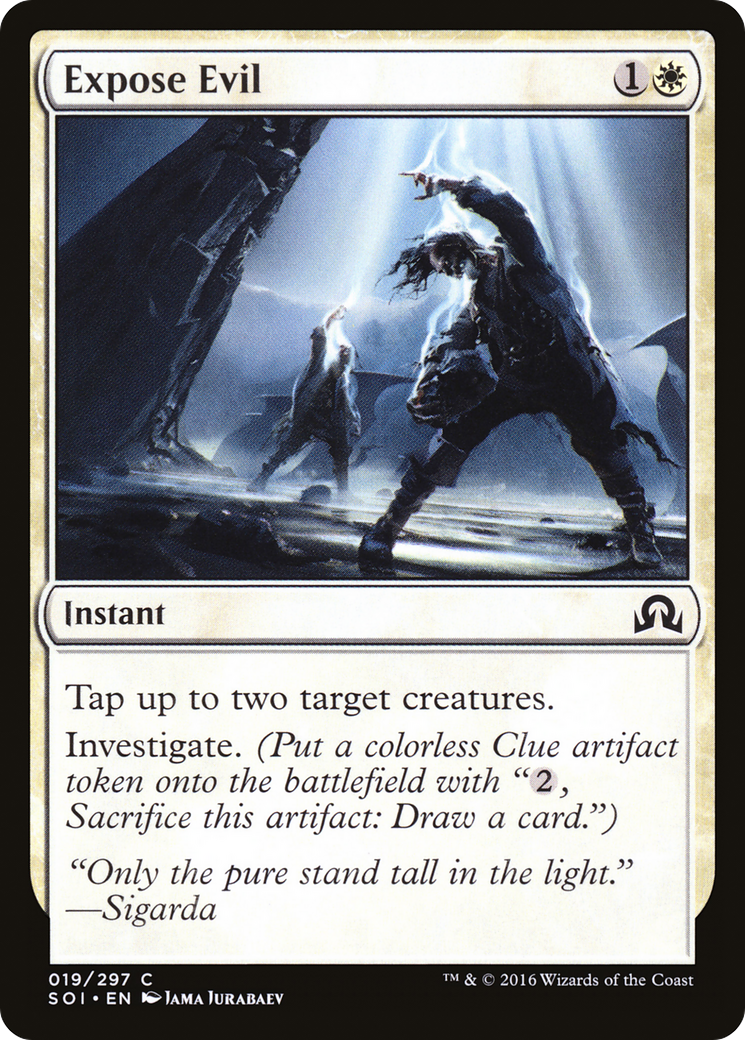 Shadows over Innistrad - (SOI-019) - Expose Evil Foil