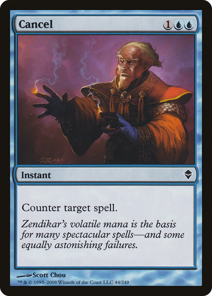 Zendikar - (ZEN-044) - Cancel Foil