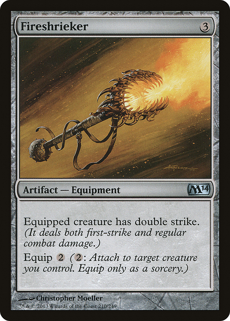 Magic 2014 - (M14-210) - Fireshrieker Foil