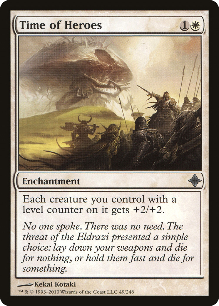 Rise of the Eldrazi - (ROE-049) - Time of Heroes Foil