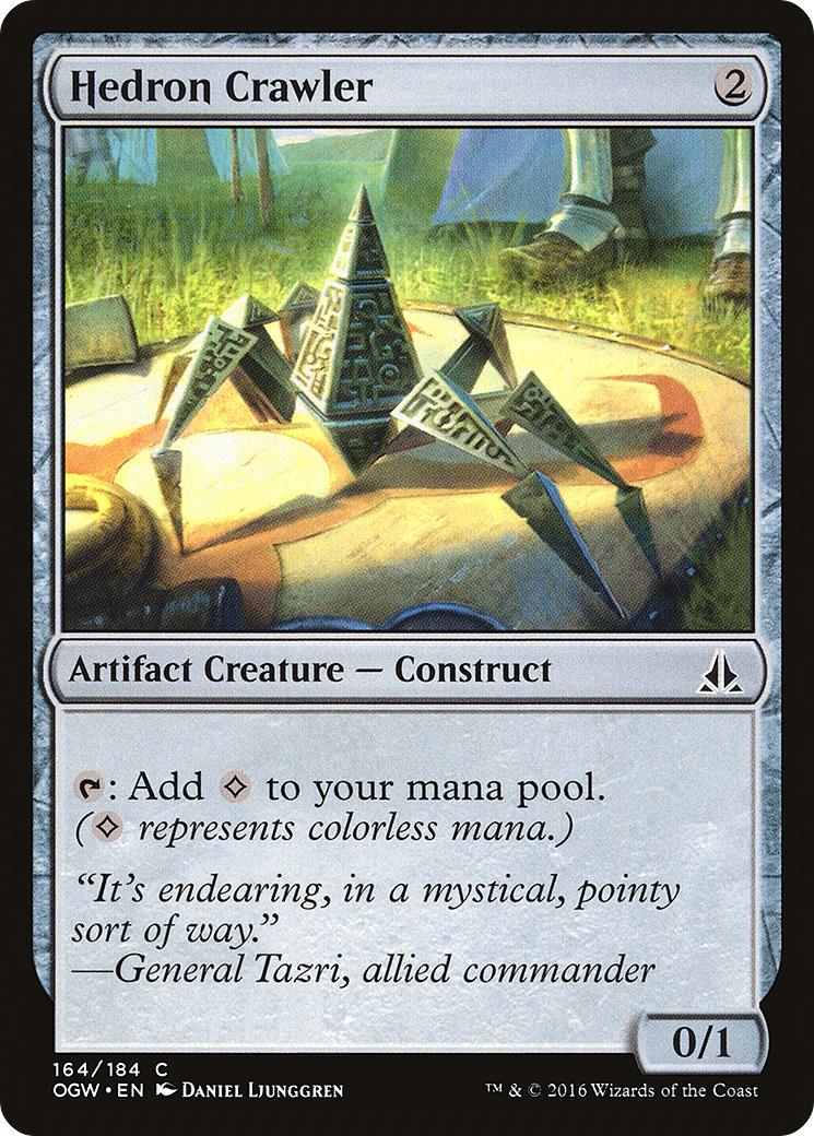 Oath of the Gatewatch - (OGW-164) - Hedron Crawler Foil