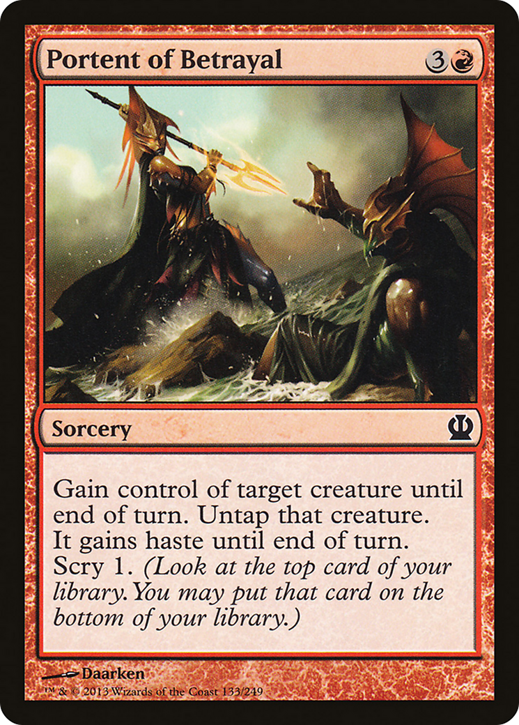 Theros - (THS-133) - Portent of Betrayal