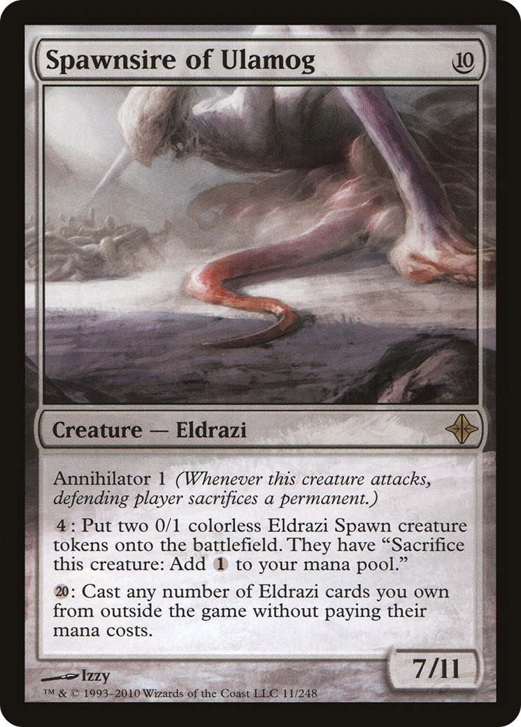 Rise of the Eldrazi - (ROE-011) - Spawnsire of Ulamog