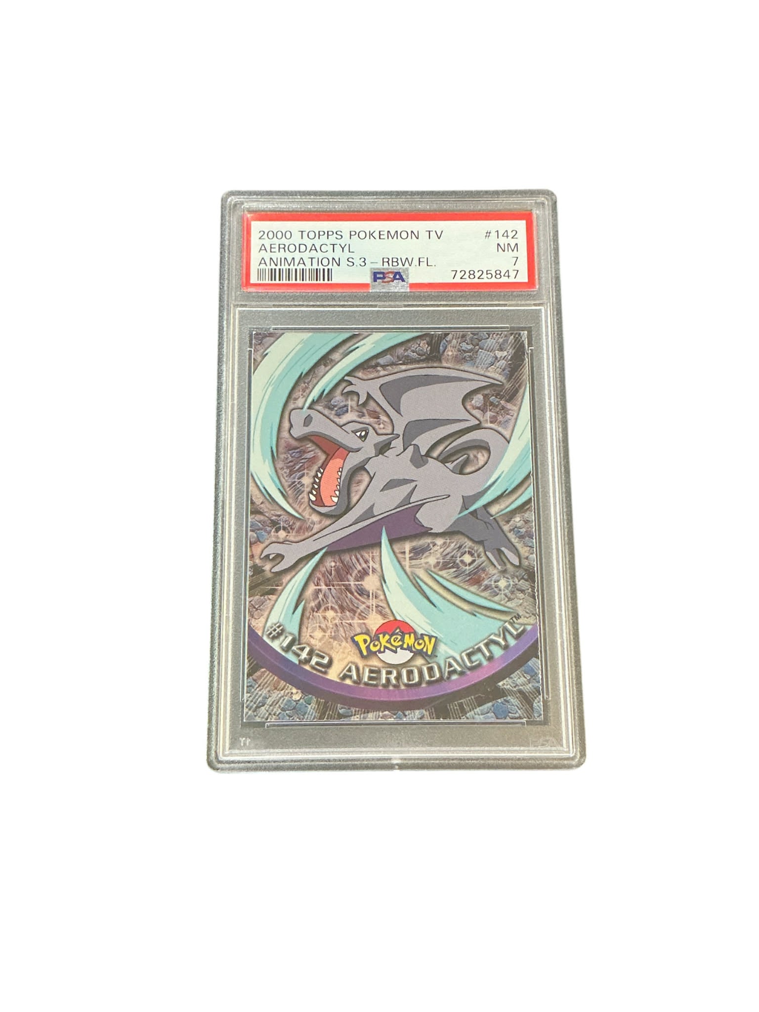 Topps Chrome 2000 - Series 1 &2 #142 - PSA7 #72825847 - Aerodactyl