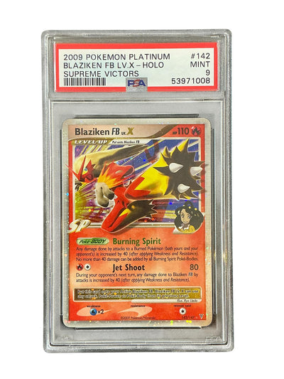 Supreme Victors  142 PSA9 #53971008 Blaziken FB Lv.X  - Holofoil - Ultra Rare