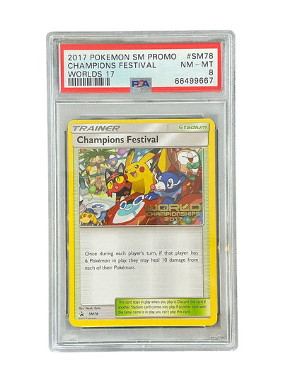 SM Promos  SM78 PSA8 #66499667 Champions Festival  - Promo