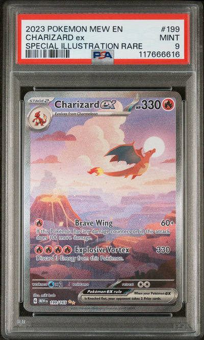 SV Scarlet & Violet 151 199/165 PSA9 #117666616 Charizard ex  - Holofoil - Special Illustration Rare