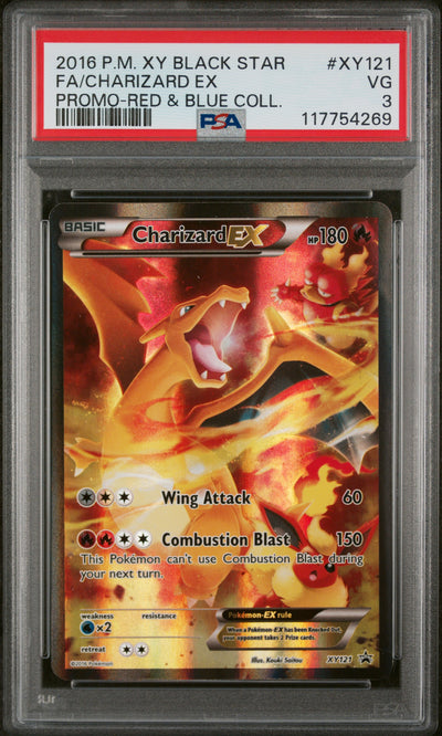 XY Promos  XY121 PSA3 #117754269 Charizard EX  - Holofoil - Promo