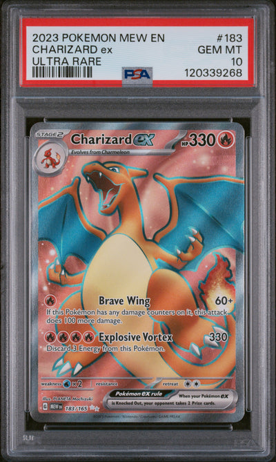 SV Scarlet & Violet 151  183/165 PSA10 #120339268 Charizard ex  - Holofoil - Ultra Rare