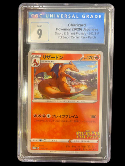 SP Sword & Shield Promos  143/S-P CGC9 #3993974048 Charizard