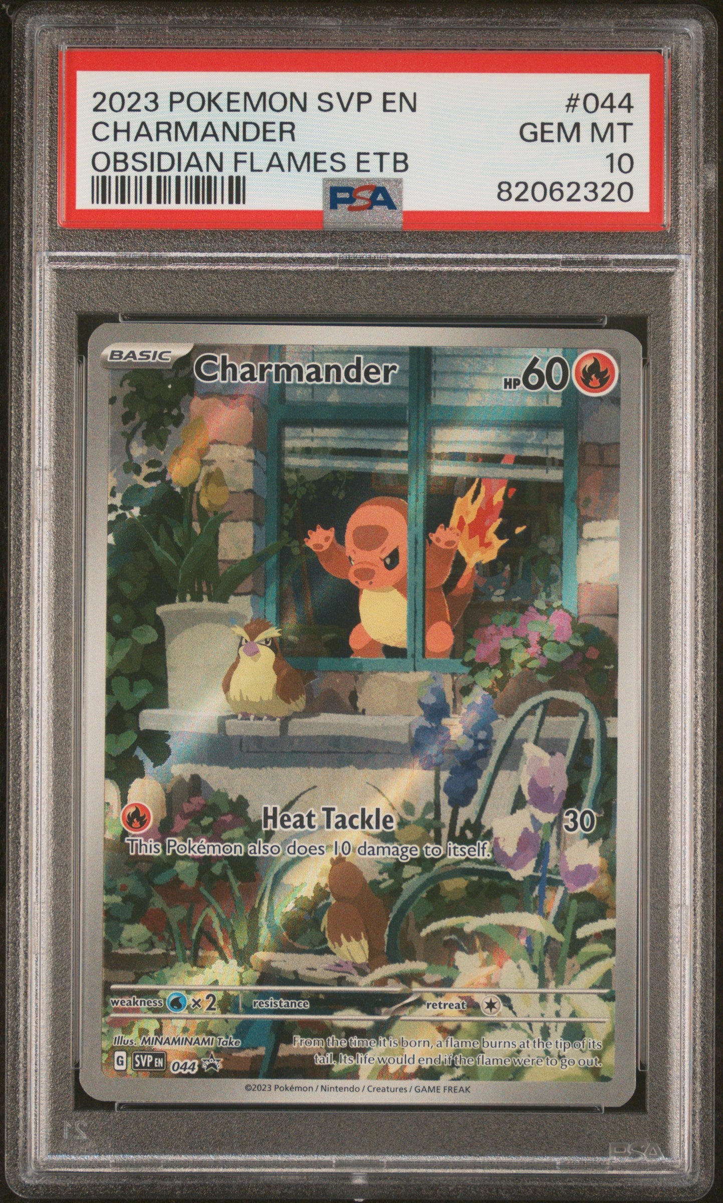SV Scarlet & Violet Promo Cards  044 PSA10 #82062320 Charmander  - Holofoil - Promo