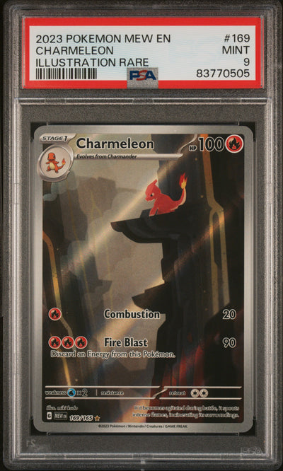 SV Scarlet & Violet 151  169/165 PSA9 #83770505 Charmeleon  - Holofoil - Illustration Rare