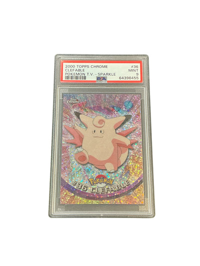 Topps Chrome 2000 - Series 1 &2 #036 - PSA9 #64396455 - Clefable