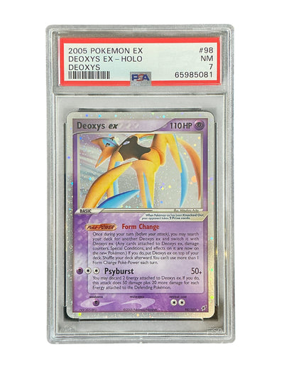 Deoxys  098 PSA7 #65985081 Deoxys ex (Attack Forme)  - Holofoil - Ultra Rare