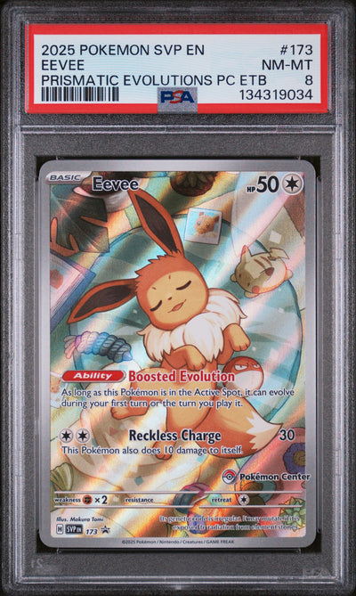 SV Scarlet & Violet Promo Cards  173 PSA8 #134319034 Eevee  - Holofoil - Promo