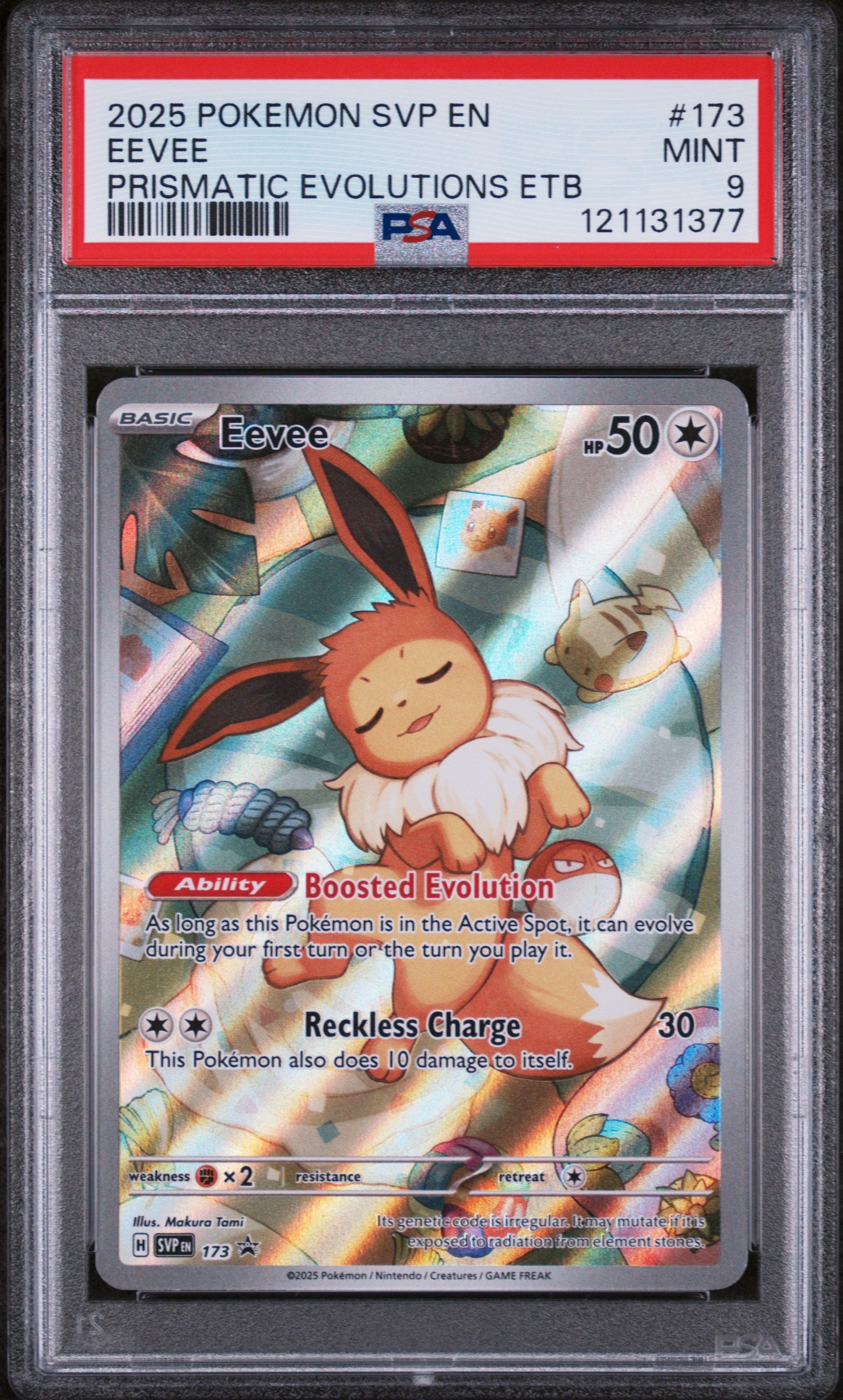 SV Scarlet & Violet Promo Cards  173 PSA9 #121131377 Eevee  - Holofoil - Promo