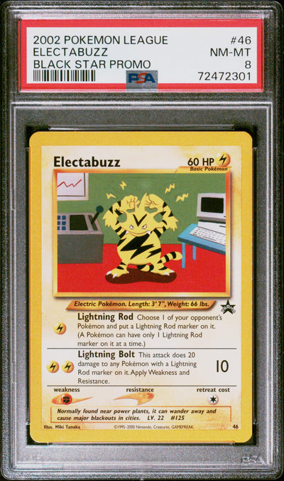 WoTC Promo  046/53 PSA8 #72472301 Electabuzz  - Promo